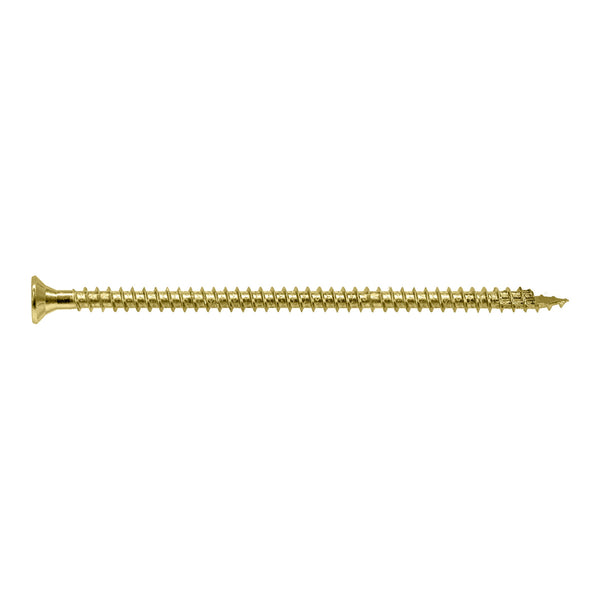 Simpson Strong-Tie SDCF22700 Strong-Drive® SDCF TIMBER-CF Screw — 0.23 in. x 7 in. T40, Yellow Zinc 250-Qty