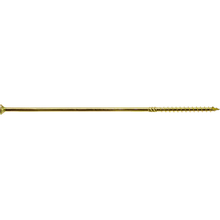 Simpson Strong-Tie SDCP221134 Strong-Drive® SDCP TIMBER-CP Screw — 0.315 in. x 11-3/4 in. T40, Yellow Zinc 250-Qty