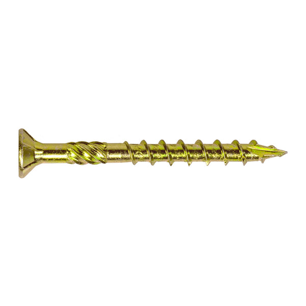 Simpson Strong-Tie SDCP22318-R50 Strong-Drive® SDCP TIMBER-CP Screw — 0.315 in. x 3-1/8 in. T40, Yellow Zinc 50-Qty