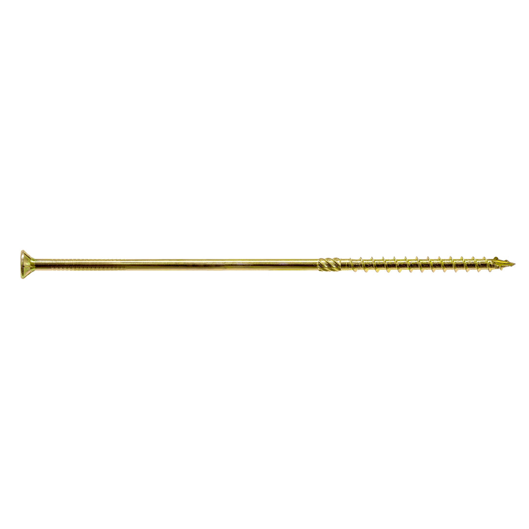 Simpson Strong-Tie SDCP22912-R50 Strong-Drive® SDCP TIMBER-CP Screw — 0.315 in. x 9-1/2 in. T40, Yellow Zinc 50-Qty