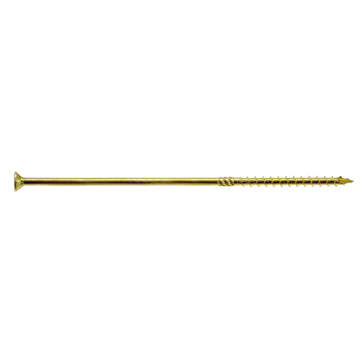 Simpson Strong-Tie SDCP22912-R50 Strong-Drive® SDCP TIMBER-CP Screw — 0.315 in. x 9-1/2 in. T40, Yellow Zinc 50-Qty