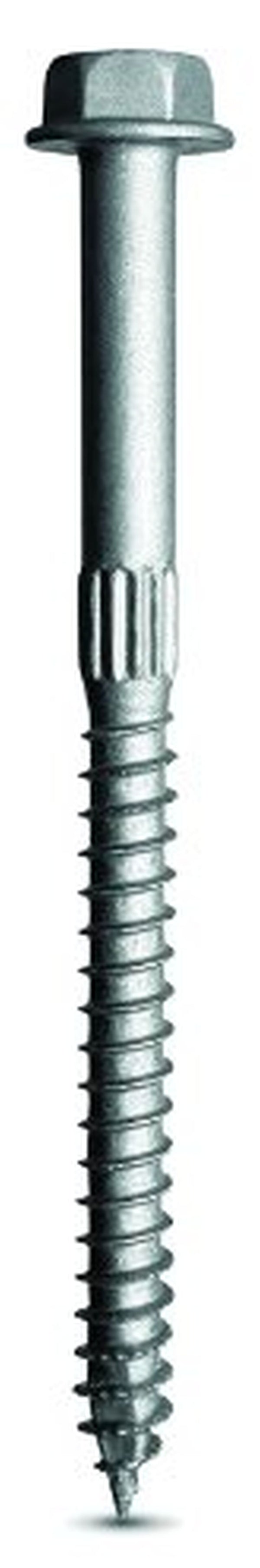Simpson Strong-Tie SDS25800-R50 1/4x8 Hex Drive Hex Head Double-Barrier Coating Steel Structural Screws, 50/Box
