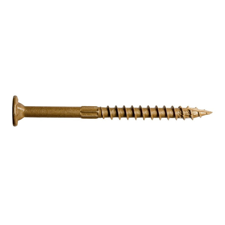 Simpson Strong-Tie SDWS16212QR150 0.16x2-1/2 in. Tan Star Drive Low Profile Washer Head SDWS Framing Screws, 150/Box