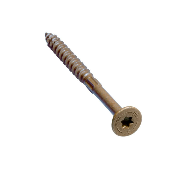 Simpson Strong-Tie SDWS16212QR150 0.16x2-1/2 in. Tan Star Drive Low Profile Washer Head SDWS Framing Screws, 150/Box