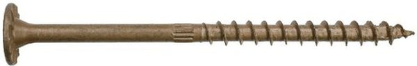Simpson Strong-Tie SDWS22400DB-R50 3/4x4 Star Drive Washer Head Double-Barrier Coating Steel Structural Screws, 50/Box