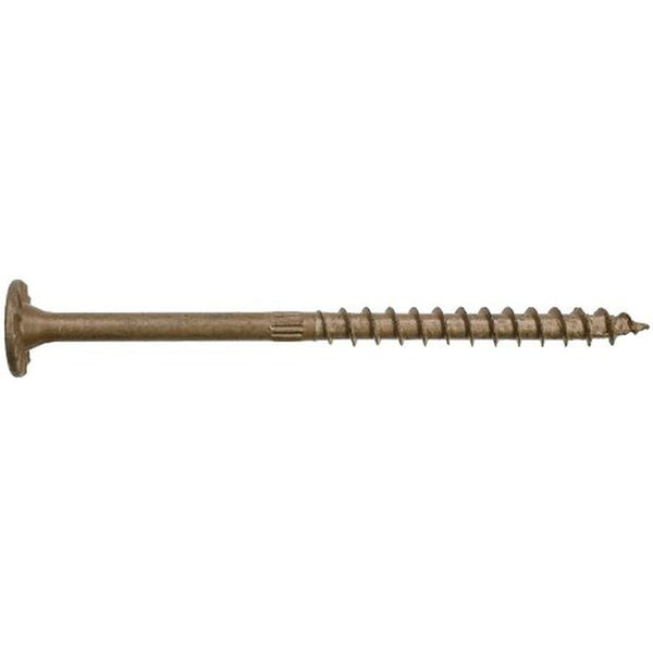 Simpson Strong-Tie SDWS22400DB-R50 3/4x4 Star Drive Washer Head Double-Barrier Coating Steel Structural Screws, 50/Box