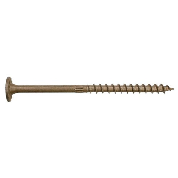 Simpson Strong-Tie SDWS22500DB-R50 3/4x5 Star Drive Washer Head Double-Barrier Coating Steel Structural Screws, 50/Box