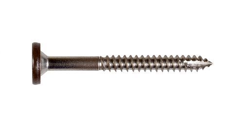 Simpson Strong Tie T08175FS75BR05 #8 x 1-3/4" 316SS Brown Fascia Fastening Screw 75 per box