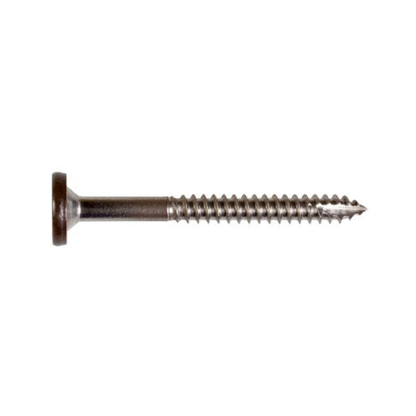 Simpson Strong Tie T08175FS75BR01 #8 x 1-3/4" 316SS Brown Fascia Fastening Screw 75 per box