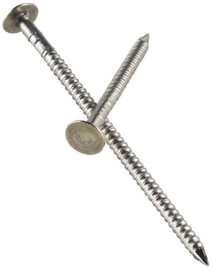 Simpson Strong-Tie T410ARN1 1-1/2x131 4d 10-Gauge 316 Stainless Steel Ring Shank Bulk Roofing Nails, 139/Box